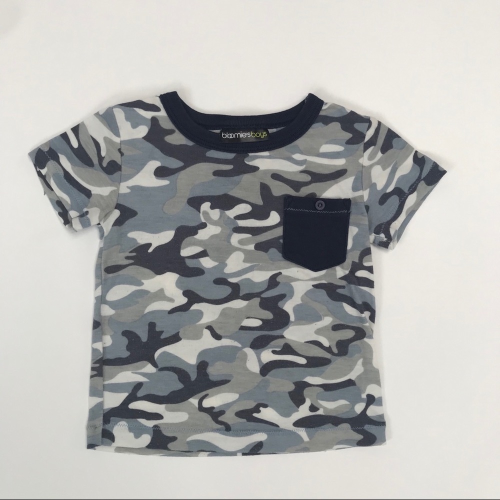 Bloomie’s Boys navy camo T-shirt